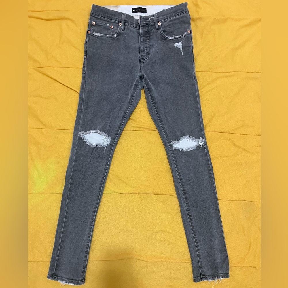Size 30, Grey, "Purple-Brand” , Be Flee